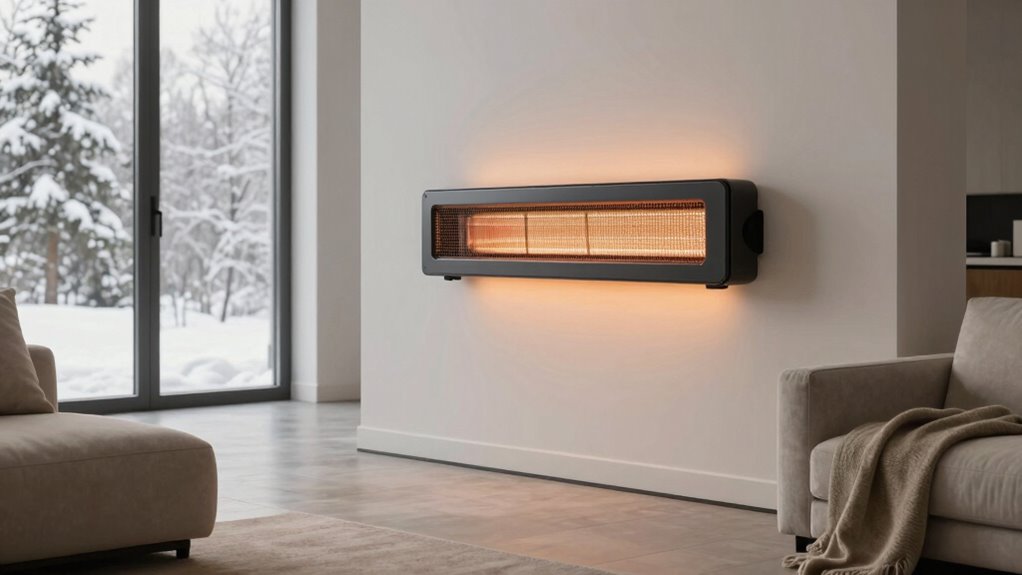 Infrarotheizungen benötigen Sichtkontakt