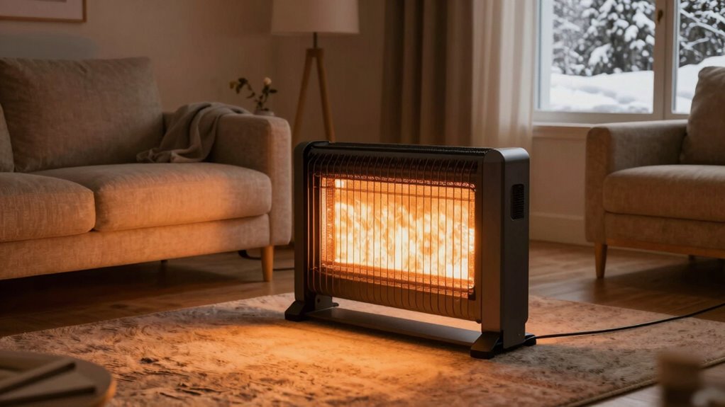 infrared heaters require clear line of sight