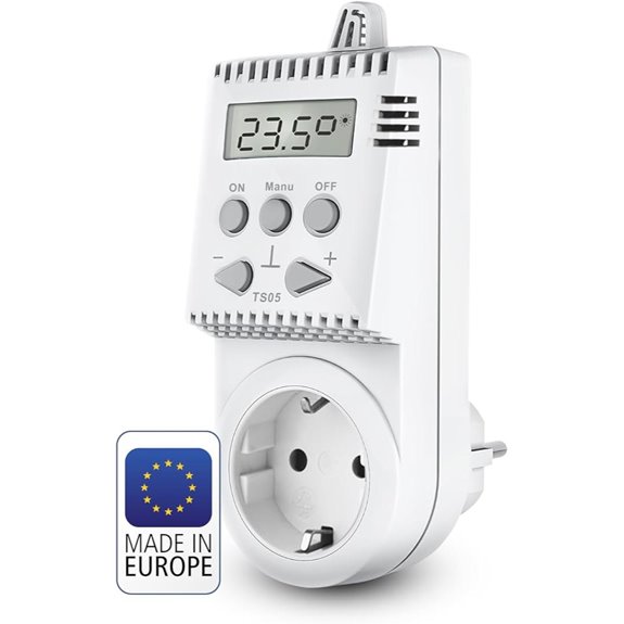 Elektrobock Plug-in-Thermostat TS05 Thermostat Infrarot-Heizung