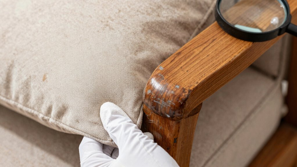 inspect for structural damage