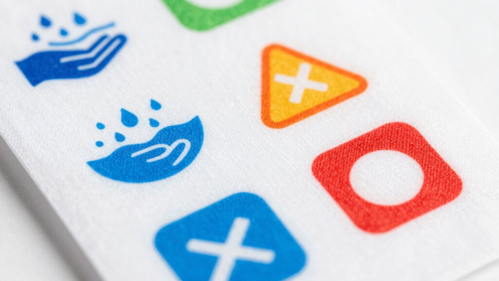 interpreting care symbols correctly