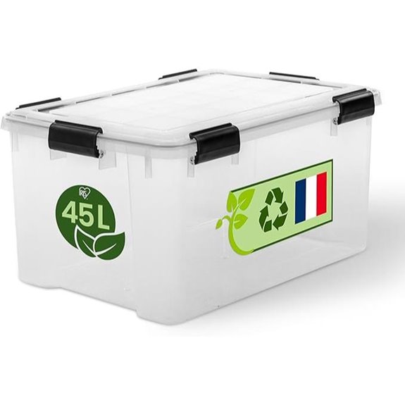 Iris Ohyama 45L luftdichte Kunststoff-Aufbewahrungsboxen