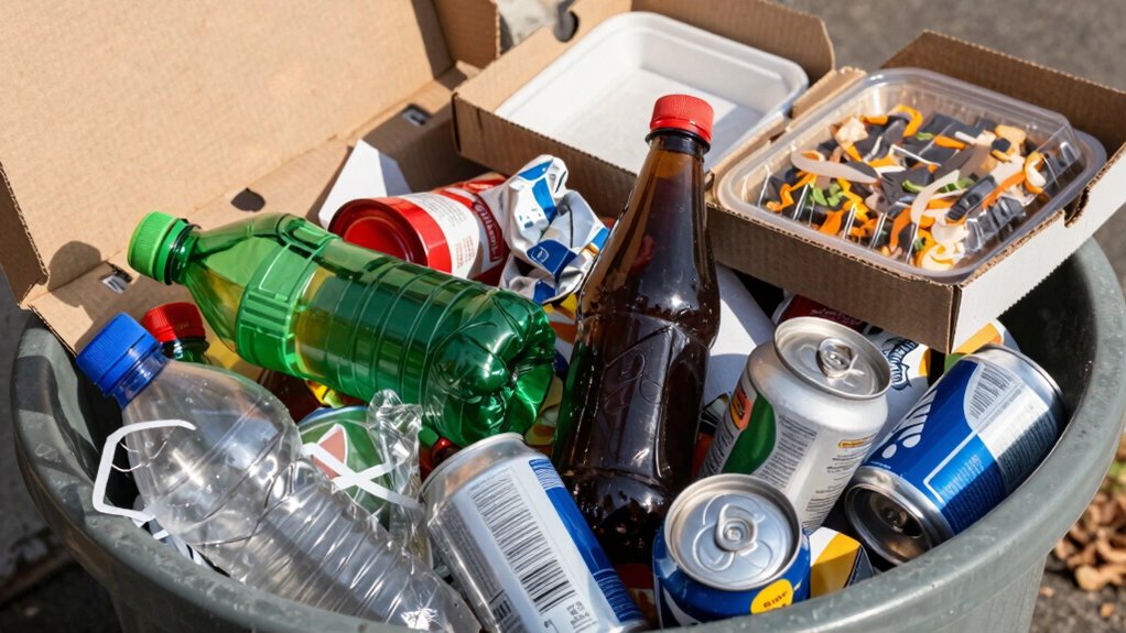 items not suitable for recycling