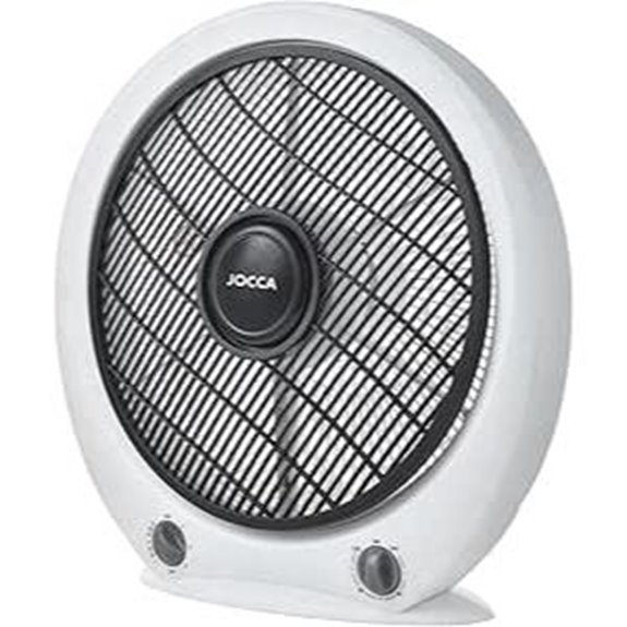 Jocca 45W Tischventilator mit 3 Geschwindigkeiten und Timer