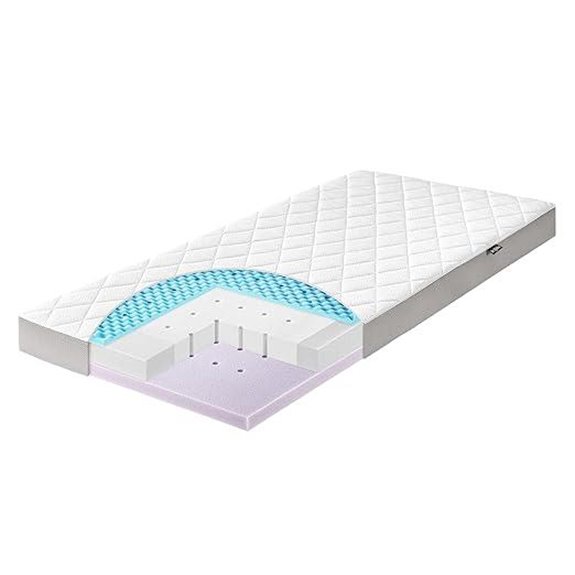Julius Zöllner Dr. Lübbe Air Premium Baby Mattress 70 x 140 cm White