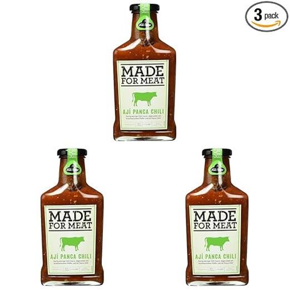 Kühne Grillsoße mit Aji Panca Chili (3er Pack)