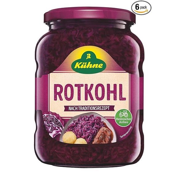 Kühne Rotkohl 720 ml (6er-Pack)