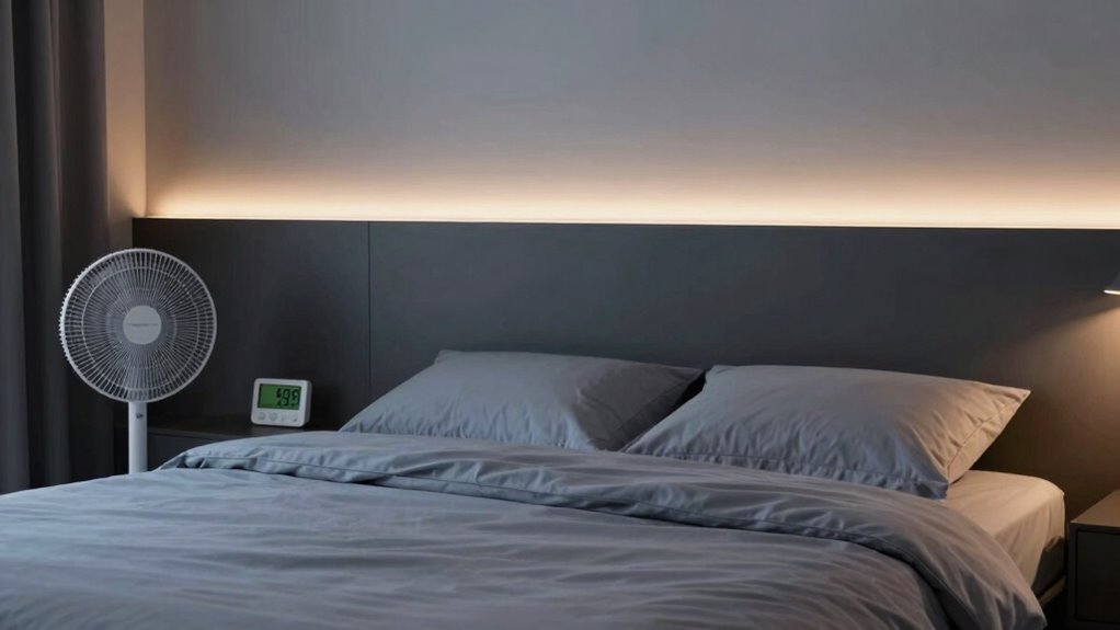 Schlafzimmer kühl und komfortabel halten