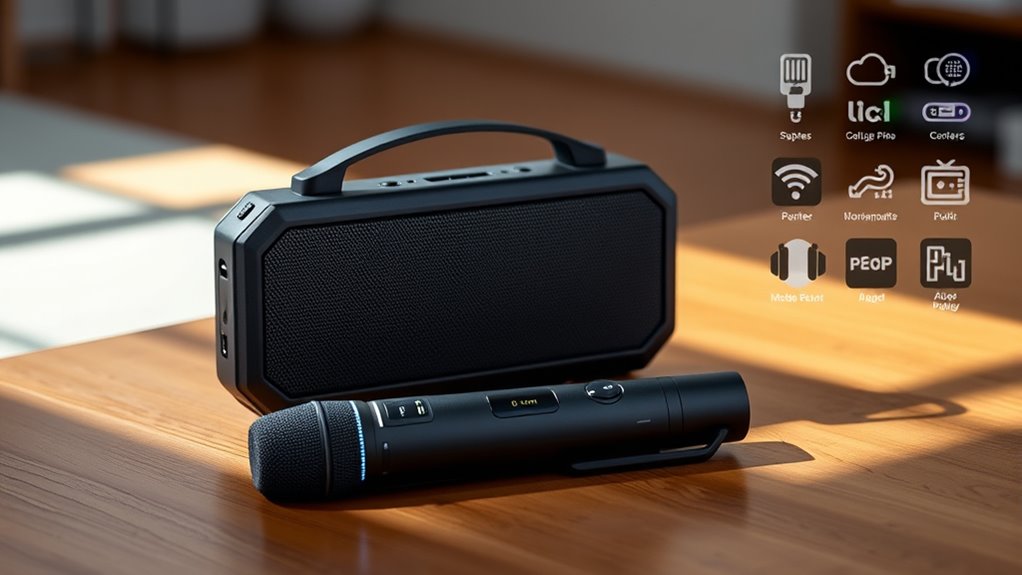 key features for portable audio