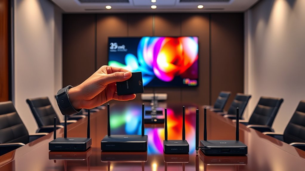 key presentation transmitter factors