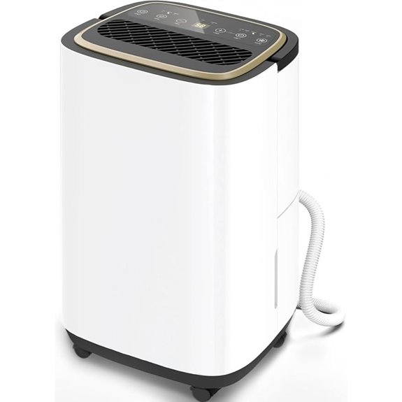 Großer 30-Pint-Dehumidifier mit Schlauchanschluss und Timer