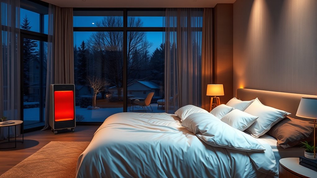 large bedroom heater considerations