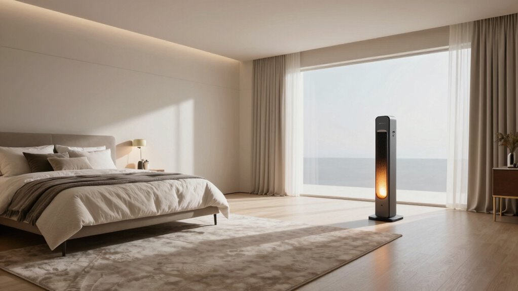 large bedroom heating considerations