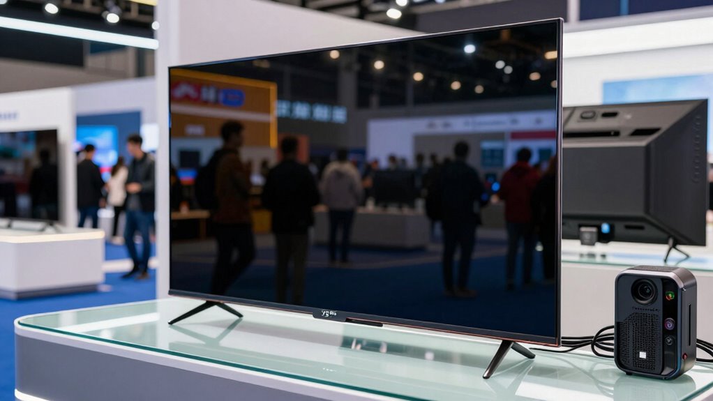 Großes Display, innovative Präsentation