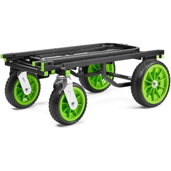 Gravity CART L01B Klappbarer großer Plattform-Trolley