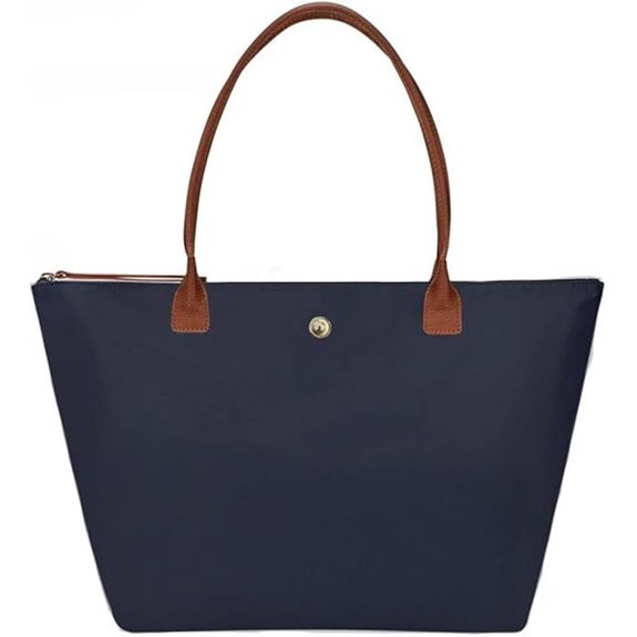 Große Nylon-Tasche mit Laptopfach