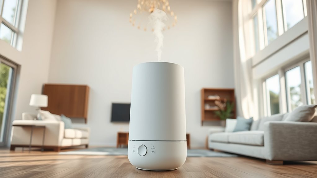 large room humidifier features