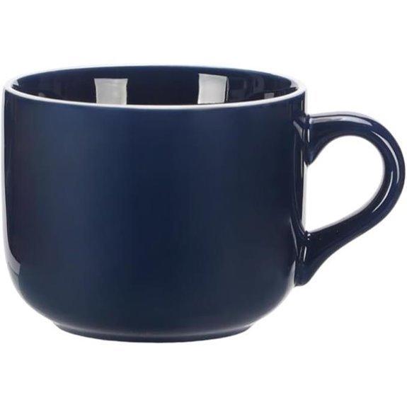 Royal Blau XXL Keramik-Kaffeetasse (650 ml)