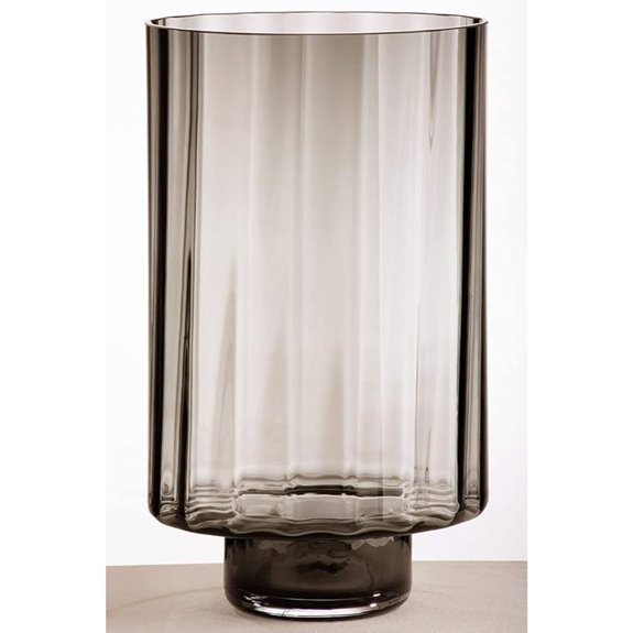 GILDE Große Rauchglas-Dekolaterne