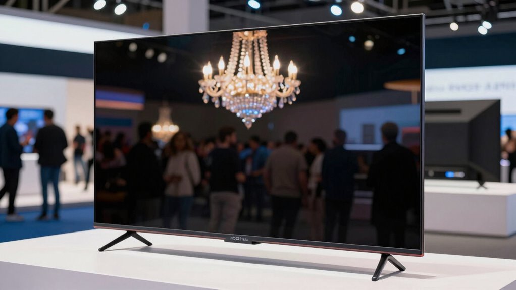 große TV-Spiegelungen und Transport