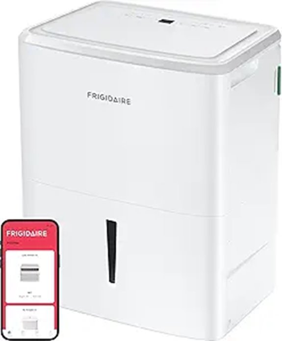 Frigidaire 50-Pint Wi-Fi-Trockenleuchte für große Räume