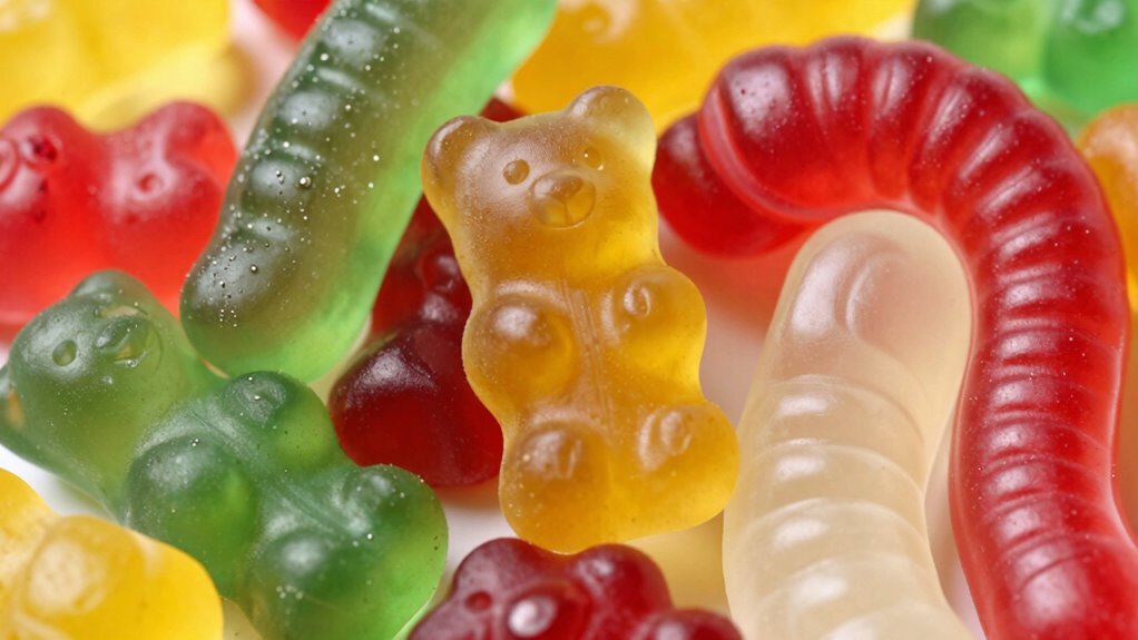 Latex enthält Gummi-Saftbärchen