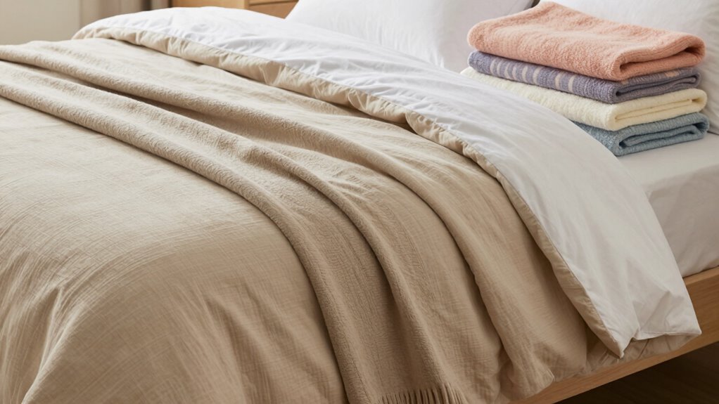 geschichtete Betttemperaturregelung