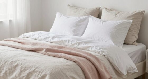 layered bedding enhances cooling