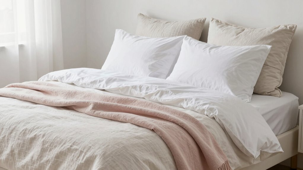 layered bedding enhances cooling