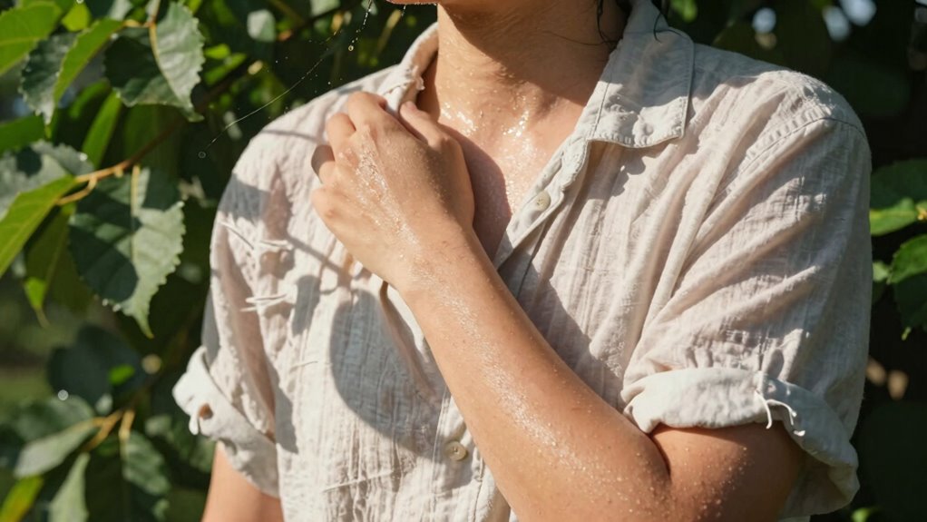 mehrschichtige Kleidung und Windschutz