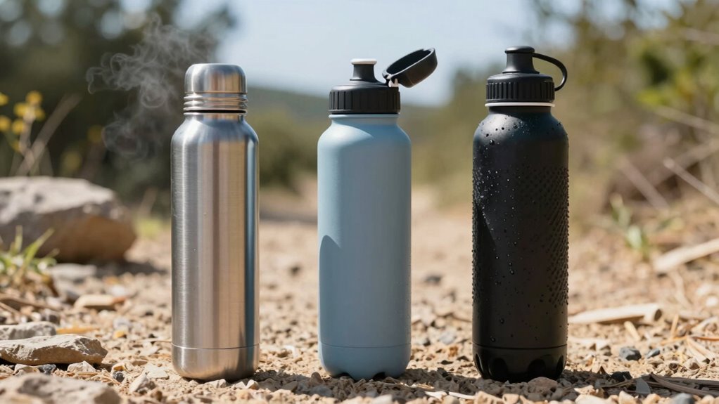 leak proof one handed operation