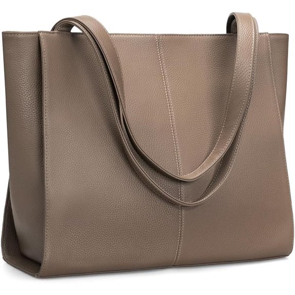 befen Leder-Handtasche mit Laptopfach
