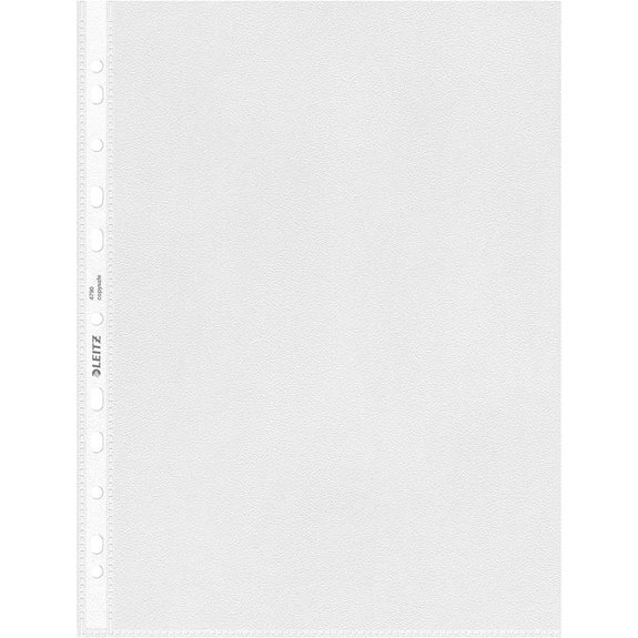 Leitz A4 Kunststofftaschen Packung zu 100