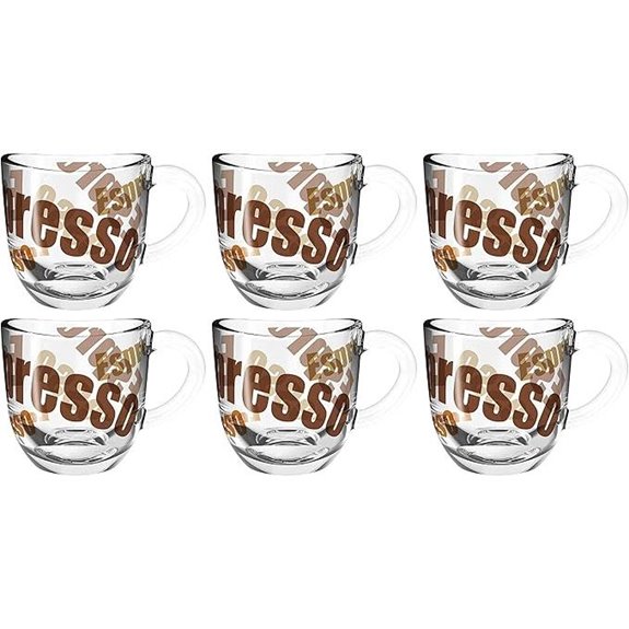 Leonardo Napoli Espressotassen Set mit 6