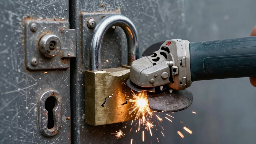 limitations of grinder resistant locks