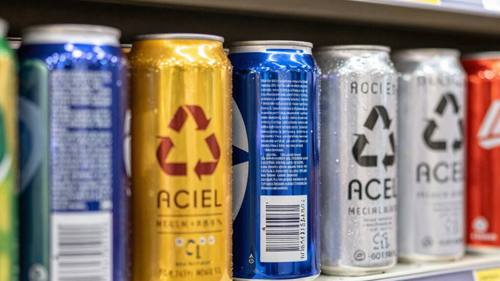 wenig recycelter Anteil