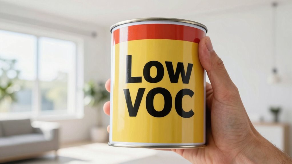 low voc label benefits
