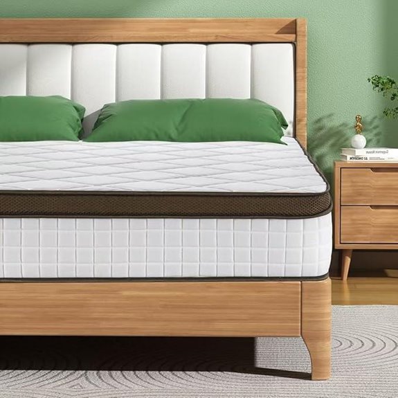 Luxus-Doppel-Gel-Schaumstoff- und Taschenfederkernmatratze