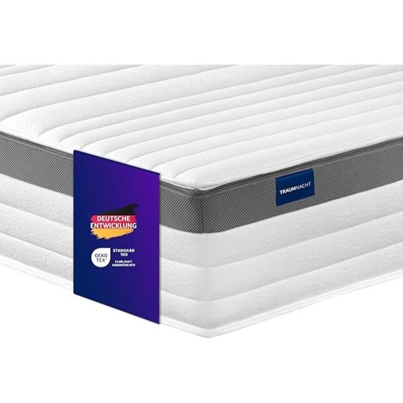 Traumnacht 7-Zone Memory Foam Mattress with Topper