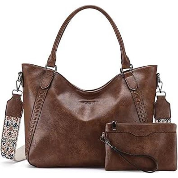 VX VONXURY Damen-Umhängetasche aus PU-Leder