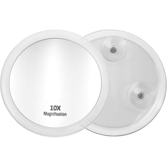 Fantasie 10x Vergrößerung Make-up Spiegel mit Saugnapf