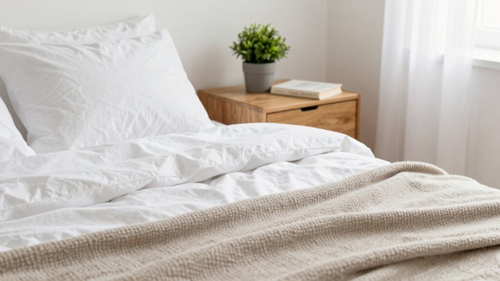 eine trockene, belüftete Schlafzimmer beibehalten