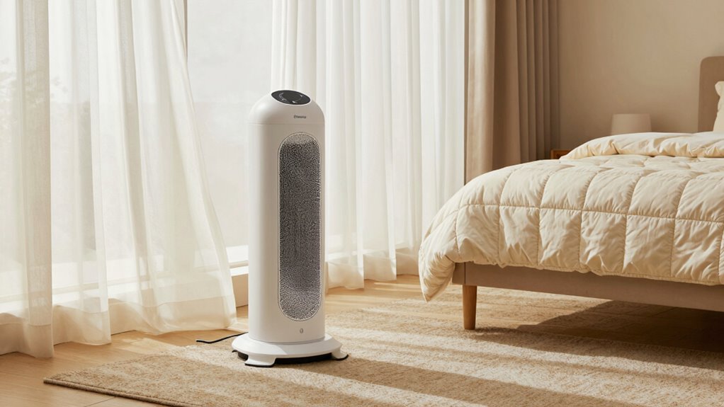 maintain safe heater distances