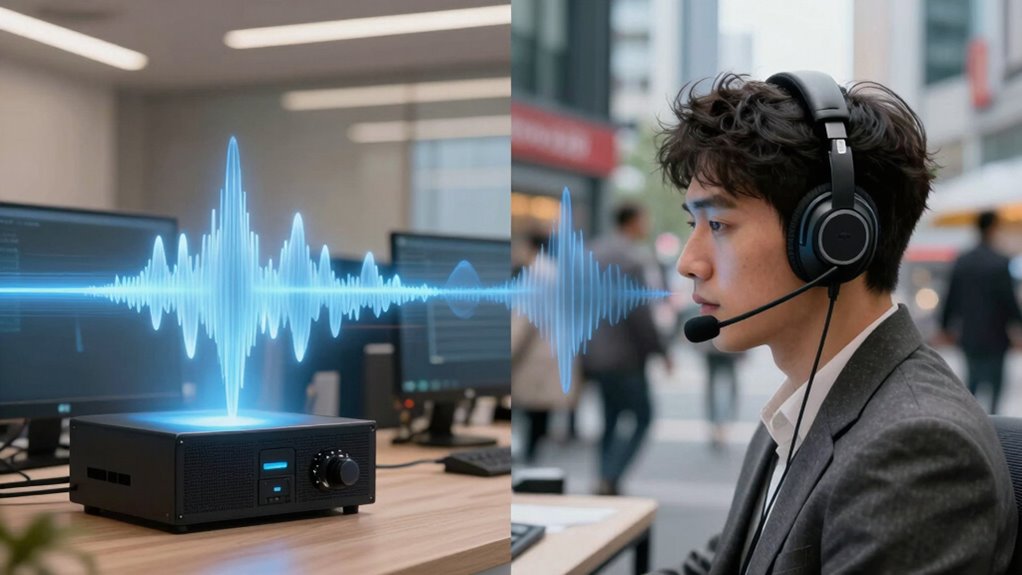 Masking versus Noise-Canceling