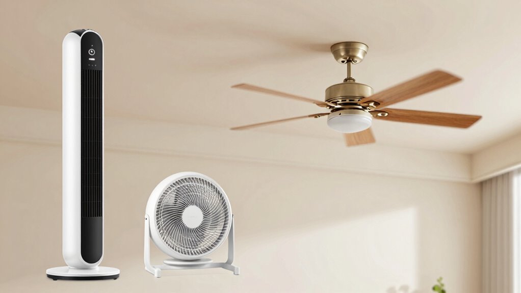 match fan size to room