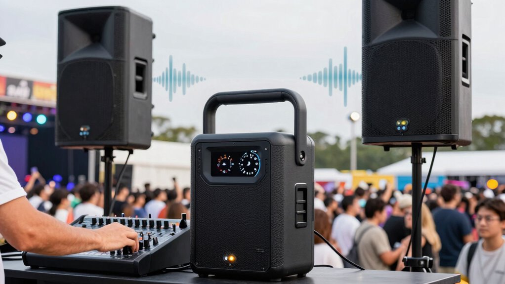 match pa system to event