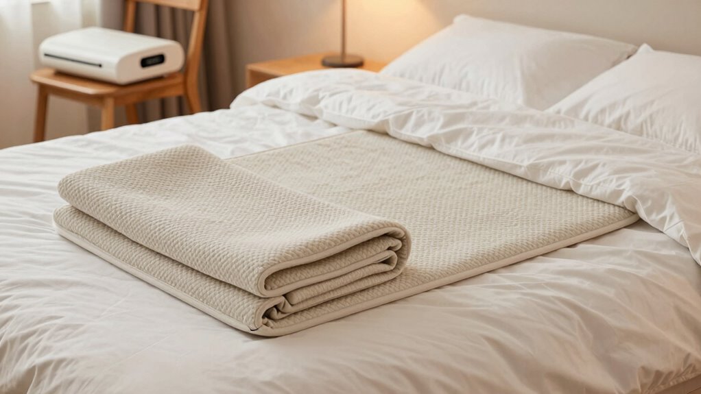 mattress pad vs blanket