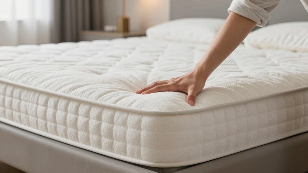 Maß des Matratzenstützsystems