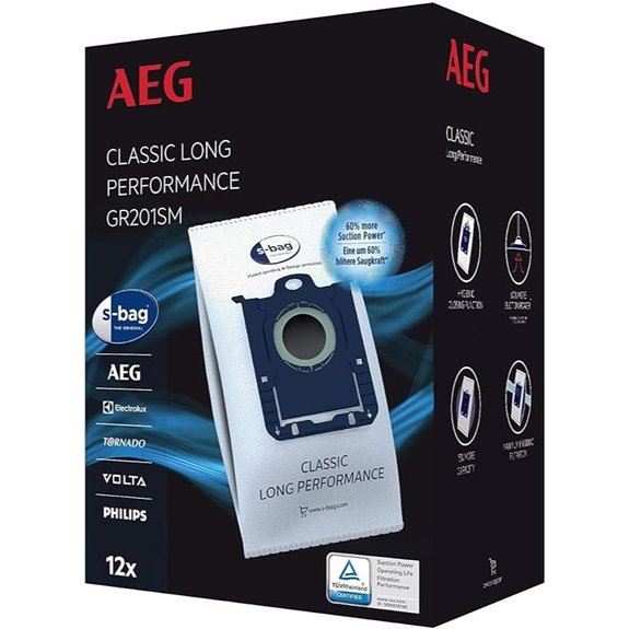 AEG GR201SM Staubbeutel Mega-Packung von 12