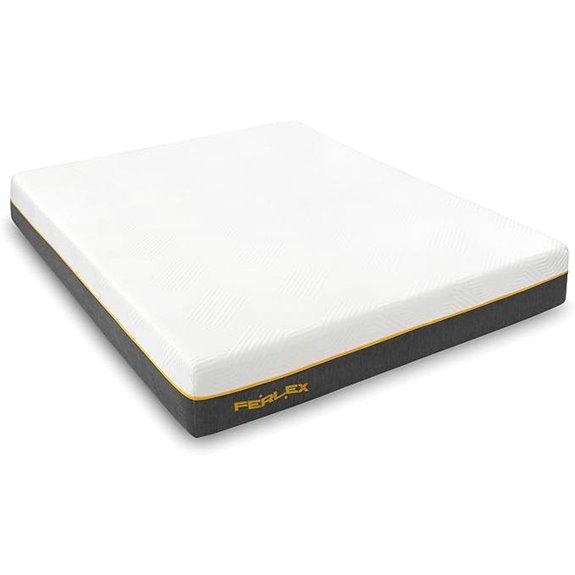 Ferlex Memory-Schaum-Matratze 90x200cm Abwischbare Hülle